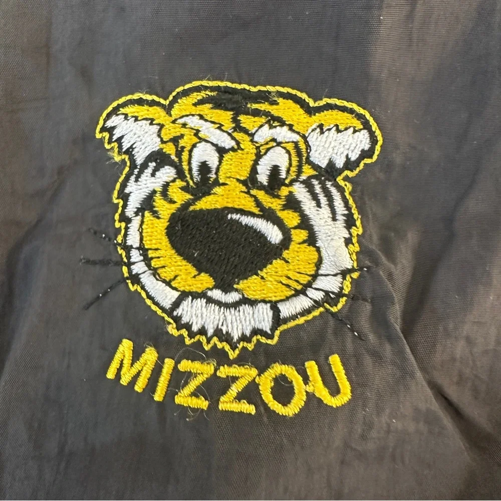 VTG Mizzou Tiger Toddler 2T Sports‎ Windbreaker Made in USA MU